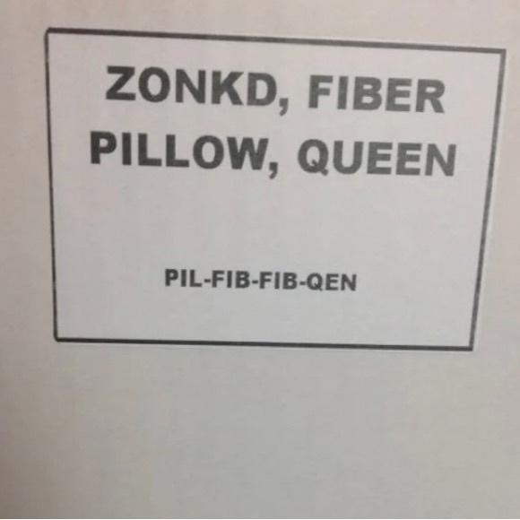 ZONKD Fiber Pillow Queen. Brand New ✨ - Picture 3 of 9